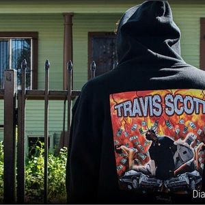 Travis Scott X diamond supply hoodie medium